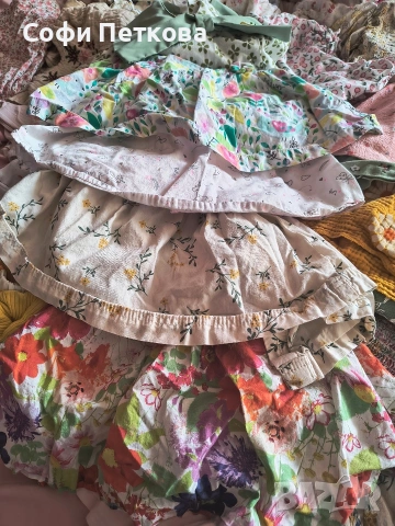 Дрешки за момиче 0-6 месеца, снимка 6 - Комплекти за бебе - 53945543