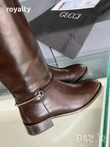 Нови Дамски Ботуши с Кутия , снимка 5 - Дамски ботуши - 56329122