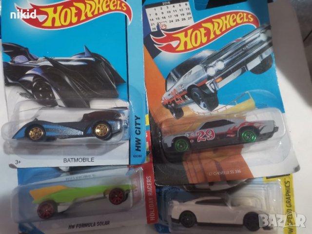 Кола Hot Wheels метална ретро количка играчка и украса за торта колекционерска колекционерски, снимка 5 - Коли, камиони, мотори, писти - 29273592