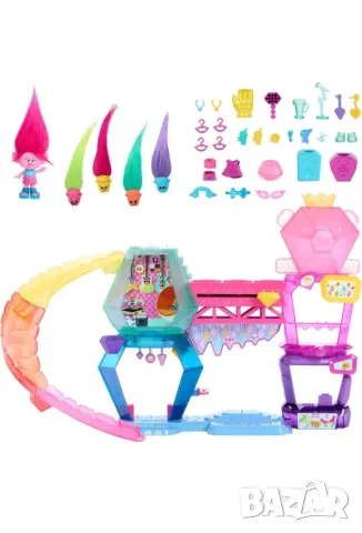 Намаление! Игрален комплект Тролчета Попи / Trolls Poppy, снимка 3 - Фигурки - 48078590