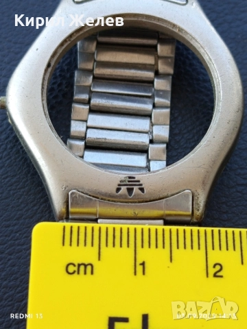 Метална верижка за часовник с каса АДИДАС много красива 43636, снимка 5 - Каишки за часовници - 51591545