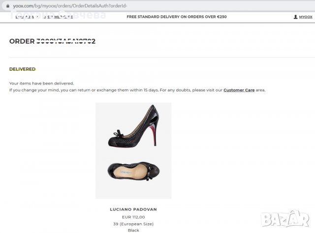 дамски обувки Luciano Padovan 39, снимка 11 - Дамски обувки на ток - 36580237