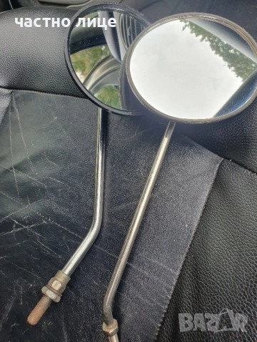 Две странични огледала за мотоциклет 