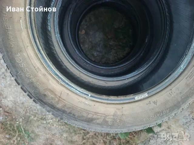 Зимни гуми 235/55/19 MICHELIN CROSS CLIMATE , снимка 4 - Гуми и джанти - 47883472