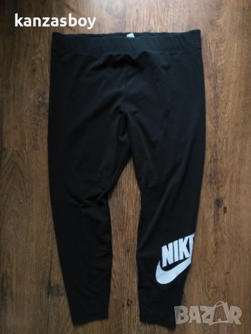 Nike Essential High-Waisted Leggings Plus Size - страхотен дамски клин 2ХЛ, снимка 7 - Клинове - 40738747