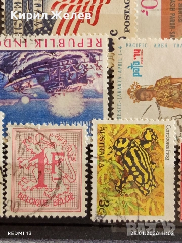 Стари пощенски марки от цял свят смесени ЖИВОТНИ,СПОРТ,КОСМОС за КОЛЕКЦИЯ 52008, снимка 8 - Филателия - 53218387