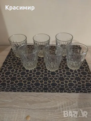 стъклени чаши за безалкохолно или вода , снимка 1