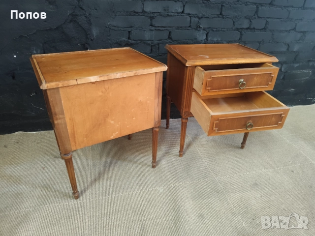 Двойка нощни шкафчета, снимка 2 - Шкафове - 52268681