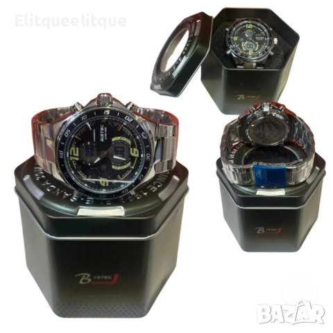 Перфектният часовник за стил и функционалност Bistec, снимка 4 - Мъжки - 52274946