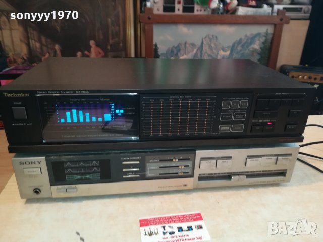 TECHNICS EQUALIZER & SONY AMPLIFIER-JAPAN 2501221954, снимка 14 - Ресийвъри, усилватели, смесителни пултове - 35560617
