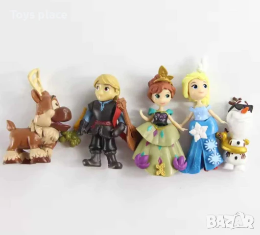 Фигурки за торта Елза и Анна от Замръзналото кралство Frozen, снимка 5 - Фигурки - 50727487