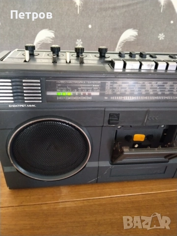Продавам стар български радиокасетофон Resprom RMS 323 (Респром РМС 323), снимка 4 - Радиокасетофони, транзистори - 54101344