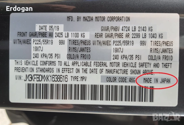 Mazda CX-5 2.0 Skyactiv AWD, снимка 18 - Автомобили и джипове - 51769989