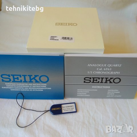 SEIKO SSB033P1 - оригинален японски часовник, снимка 11 - Мъжки - 44313427