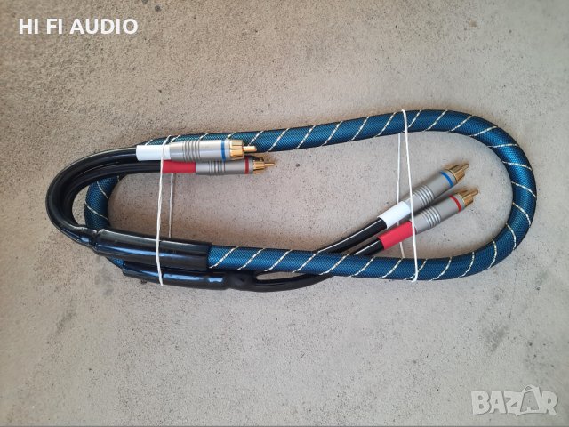 RCA cinc audio cable, снимка 2 - Други - 42366020