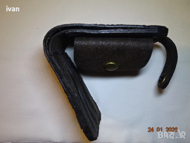 мъжки портфейл от естествена кожа /ръчна изработка/, снимка 2 - Портфейли, портмонета - 53210138