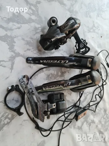 Shimano ultegra Di2 комплект , снимка 2 - Части за велосипеди - 56074382