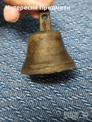 Старо Бронзово Звънче, снимка 2 - Антикварни и старинни предмети - 50689262
