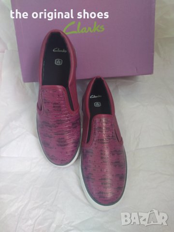 Нови Clarks. Оригинални обувки, ест. кожа, снимка 1 - Детски обувки - 33942841