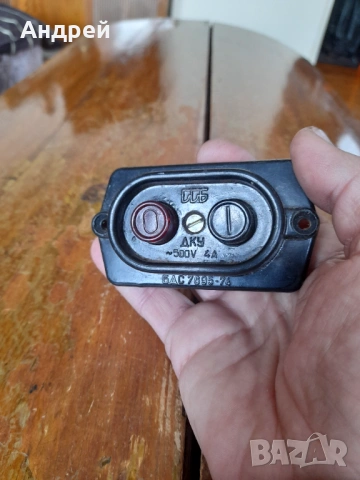 Стар електрически ключ ДКУ #3, снимка 2 - Други ценни предмети - 53306092