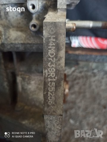 Двигател за Дачия 1.6 102 к.с на части , снимка 2 - Автомобили и джипове - 37966889