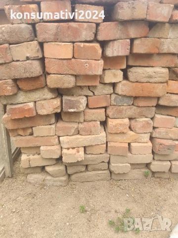 Тухли единичка в добро състояние, около 1000бр по 0.28ст за бройка, снимка 2 - Монтажи - 51267147