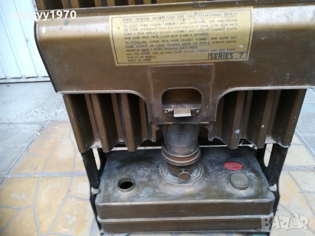 aladdin series 7 british made-антика-ретро печка 3110202036, снимка 6 - Колекции - 30623633