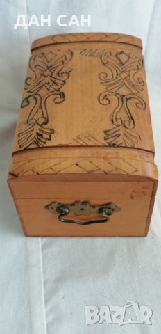 пирография кутия сандъче обков за бижута, снимка 4 - Други - 31318943