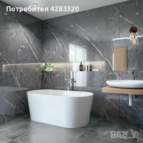 PVC панели с мраморен ефект 1220x2800x3мм, снимка 2 - Други - 48733935