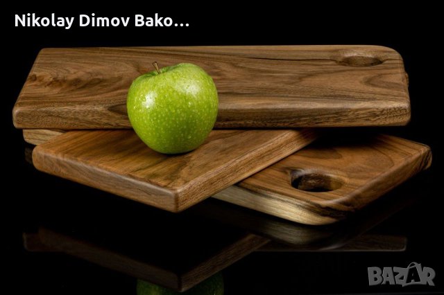 Дъска за сервиране / дъска за рязане от орех, снимка 8 - Аксесоари за кухня - 30410096