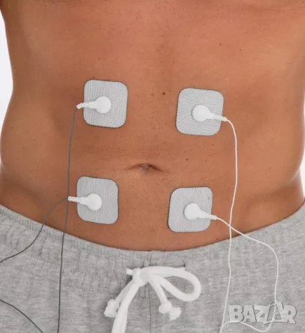 2 варианта Гел лепенки Пластири Електроди за електростимулатор EMS - TENS - MASSAGE, снимка 7 - Масажори - 48010475