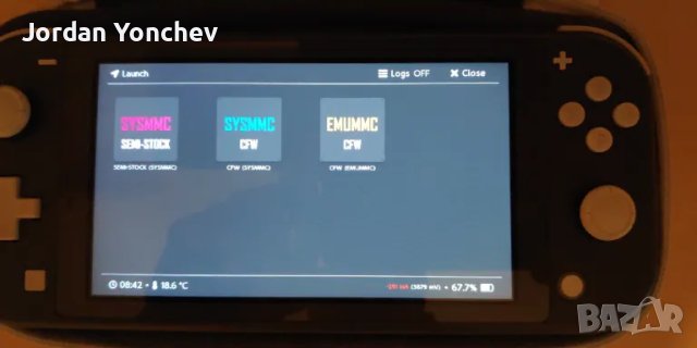 Хакнато Nintendo Switch Lite 