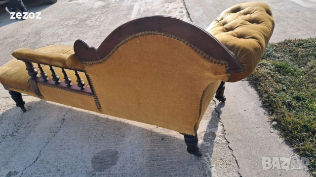 Диван лежанка антикварен, снимка 8 - Дивани и мека мебел - 54062880