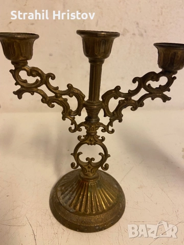 Свещници и кандило, снимка 6 - Антикварни и старинни предмети - 53278547