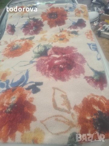 килим белгийски на цветя 