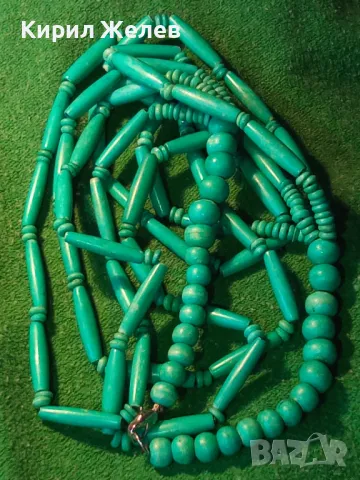 КРАСИВА ВИНТИДЖ АРТ ХЕНД МЕЙД ОГЪРЛИЦА 47329, снимка 10 - Колиета, медальони, синджири - 47198775