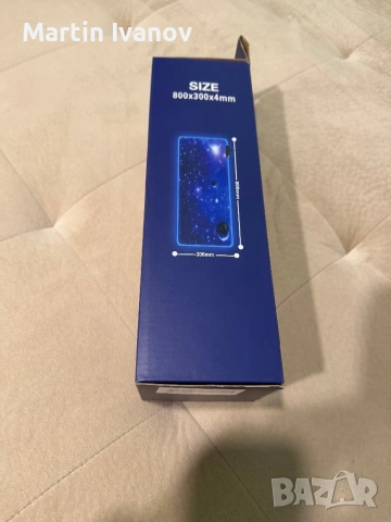 RGB Gaming mouse mat пад за клавиатура с подцветка, снимка 4 - Клавиатури и мишки - 54183668