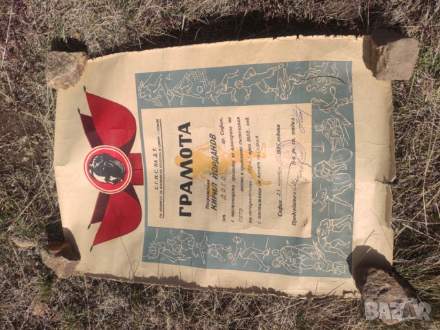 Грамота Грамота мотоциклетизъм ДОСО  купа София и републиканско, снимка 3 - Антикварни и старинни предмети - 42769227