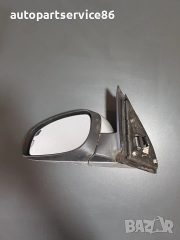 Ляво предно странично огледало сребристо за Opel Vectra C (2002-2006) 24436149 