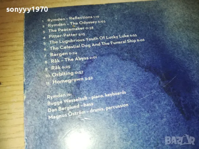 RYMDEN JAZZLAND NORWAY CD 0311241146, снимка 7 - CD дискове - 47820451