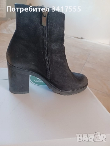 Дамски боти естествена кожа, снимка 2 - Дамски боти - 52536108