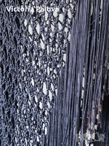 Модерна туника(рокля)с ресни,коприна, снимка 3 - Рокли - 29703075