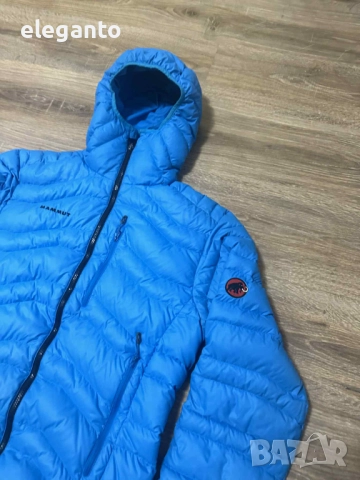 Мъжка зимна пухенка  Mammut Broad Peak 750+fill Microlight Down Jacket , L размер , снимка 3 - Якета - 52157876