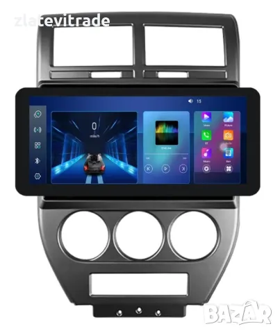 JEEP Compass MK 2006-2010 Patriot - 9'' Навигация Андроид ,  9286, снимка 6 - Навигация за кола - 47880373