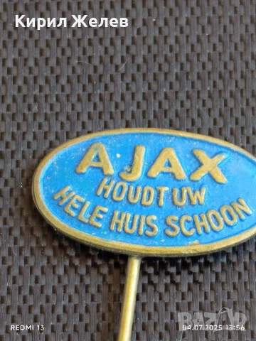 Пет значки стари редки BETKE,JACQUES, CALIFORNIA за КОЛЕКЦИЯ 26745, снимка 6 - Колекции - 50905986