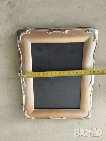 посребрена рамка за снимка в стил арт деко, снимка 3 - Други ценни предмети - 42199102