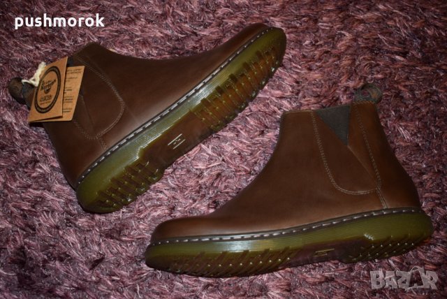 Dr. Martens Noelle Dark Brown Chelsea Boot, снимка 7 - Дамски боти - 31697867
