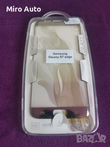 Оригинален Стъклен прптектор за Samsung S7 Adge , снимка 1