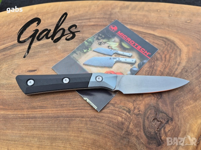 Нож Microtech с фиксирано острие 3500B-10BC, снимка 4 - Ножове - 54308421