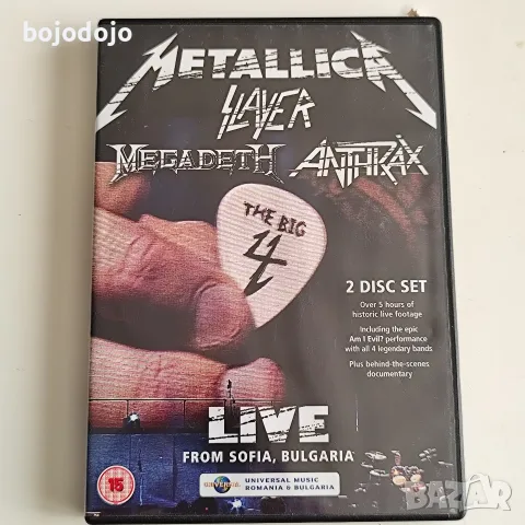 DVD 📀 Metallica,Led Zeppelin , снимка 2 - CD дискове - 56449212